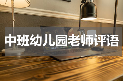 中班幼儿园老师评语