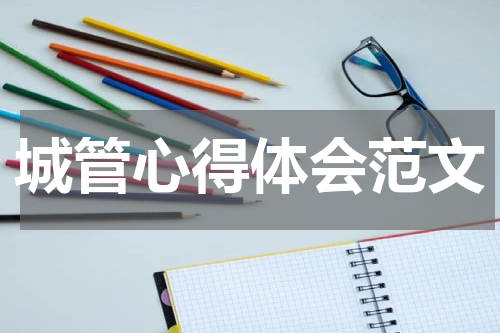城管心得体会范文