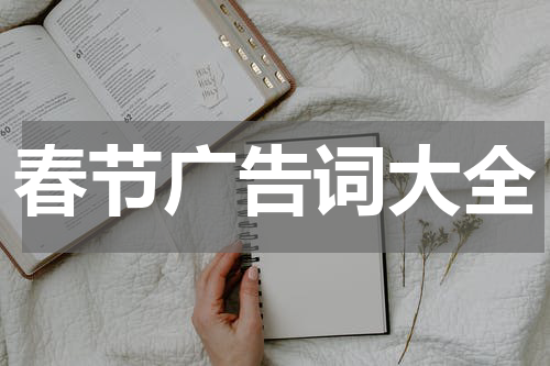 春节广告词大全