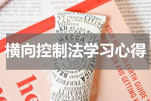 横向控制法学习心得