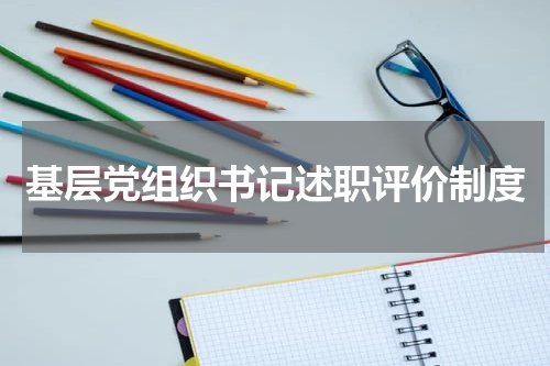 基层党组织书记述职评价制度