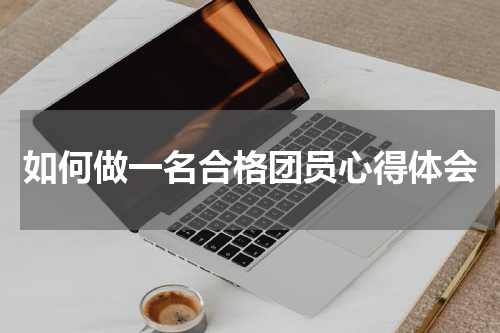 如何做一名合格团员心得体会