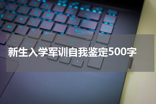 新生入学军训自我鉴定500字