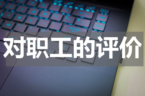 对职工的评价