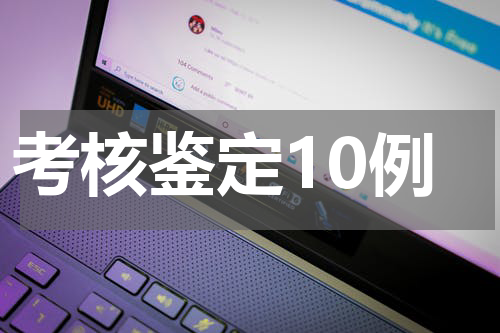 考核鉴定10例