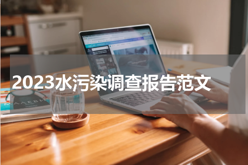 2023水污染调查报告范文