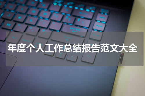 年度个人工作总结报告范文大全