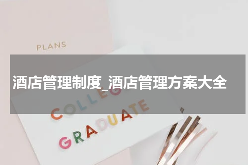 酒店管理制度_酒店管理方案大全
