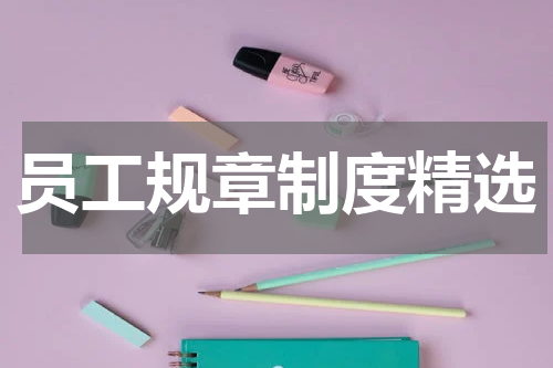 员工规章制度精选