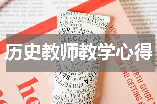 历史教师教学心得