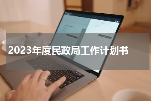 2023年度民政局工作计划书