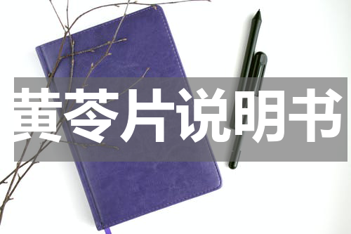 黄苓片说明书