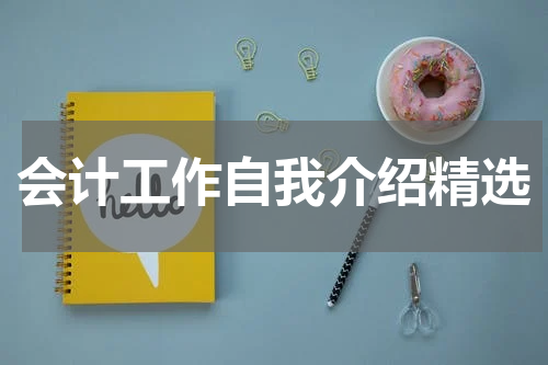 会计工作自我介绍精选