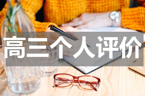 高三个人评价
