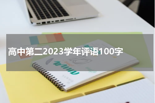 高中第二2023学年评语100字