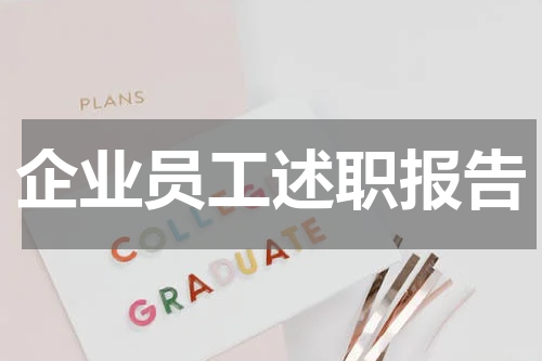 企业员工述职报告