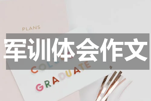 军训体会作文