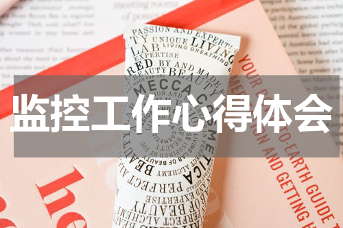 监控工作心得体会