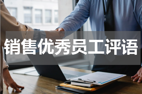 销售优秀员工评语