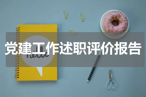 党建工作述职评价报告