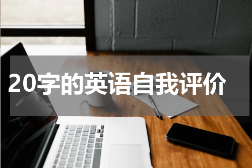 20字的英语自我评价