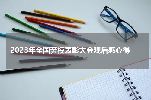 2023年全国劳模表彰大会观后感心得