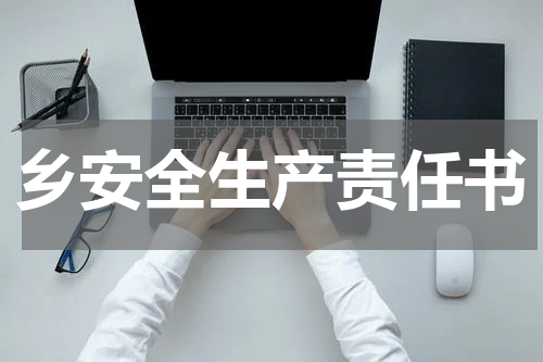 乡安全生产责任书