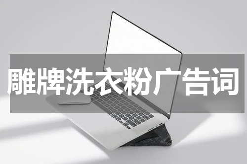 雕牌洗衣粉广告词