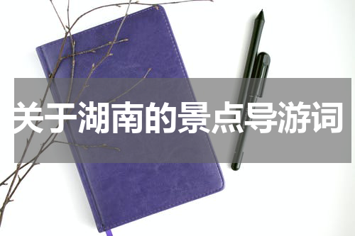 关于湖南的景点导游词