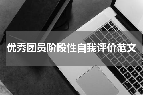优秀团员阶段性自我评价范文