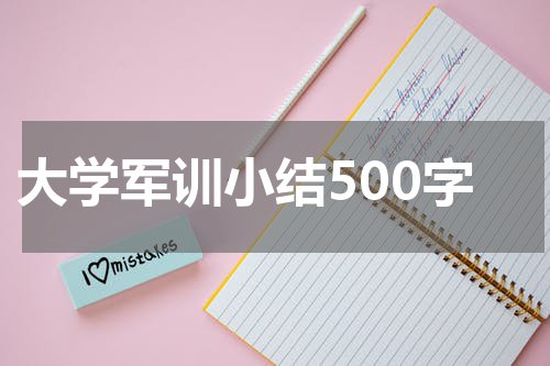 大学军训小结500字