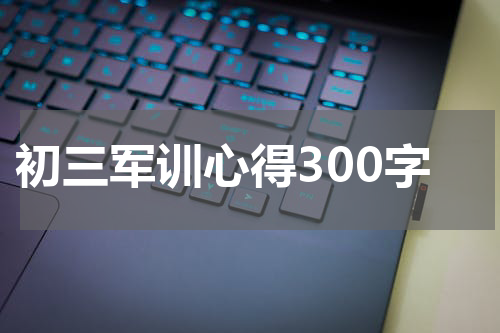 初三军训心得300字