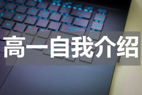 高一自我介绍