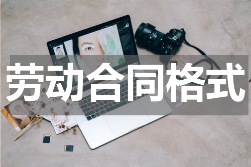 劳动合同格式