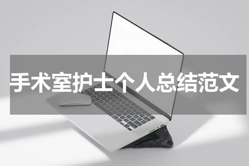 手术室护士个人总结范文