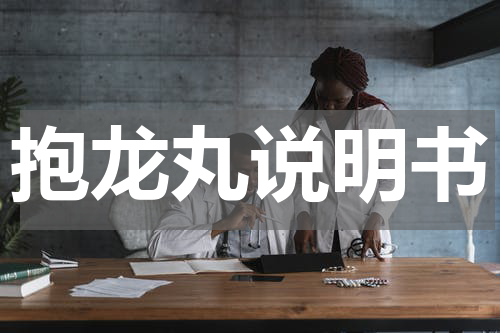 抱龙丸说明书