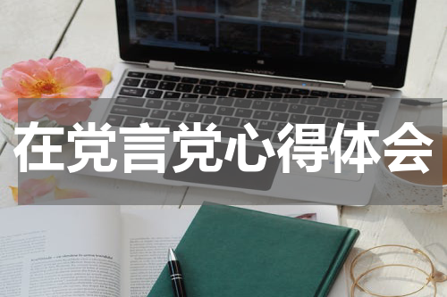 在党言党心得体会