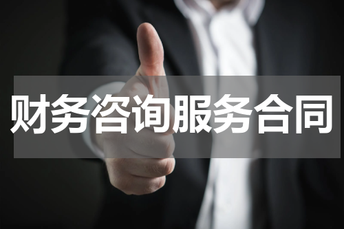 财务咨询服务合同
