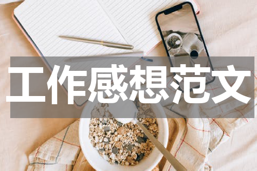 工作感想范文