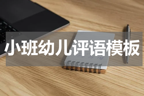 小班幼儿评语模板