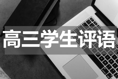 高三学生评语