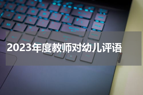 2023年度教师对幼儿评语