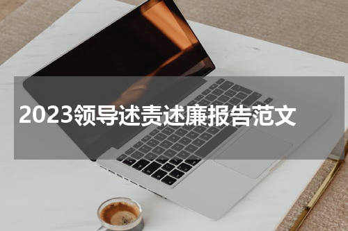 2023领导述责述廉报告范文