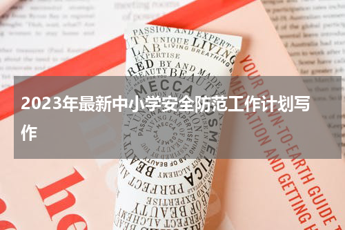 2023年最新中小学安全防范工作计划写作