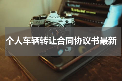 个人车辆转让合同协议书最新