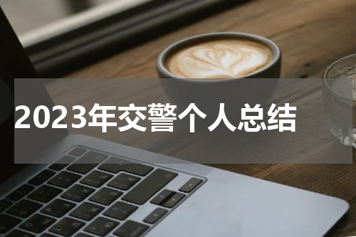 2023年交警个人总结