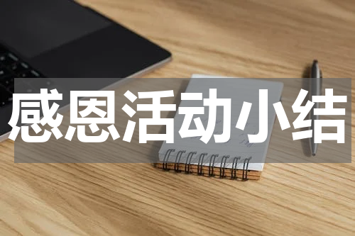 感恩活动小结