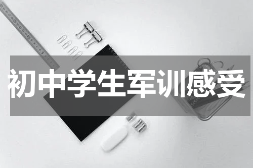 初中学生军训感受
