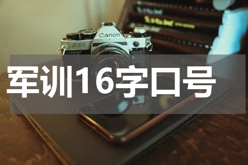 军训16字口号