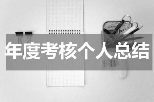 年度考核个人总结
